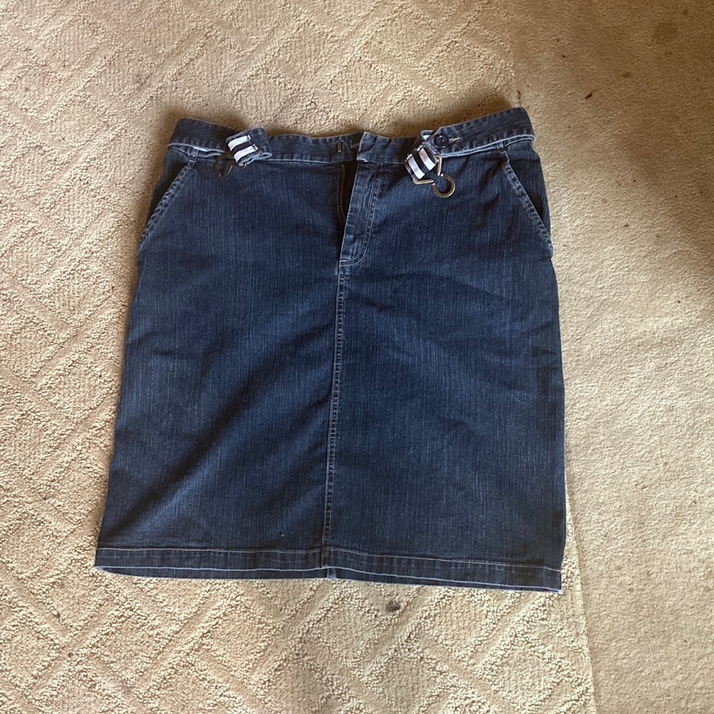 Denim skirt size 12